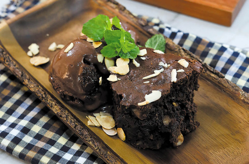 Brownie com castanhas