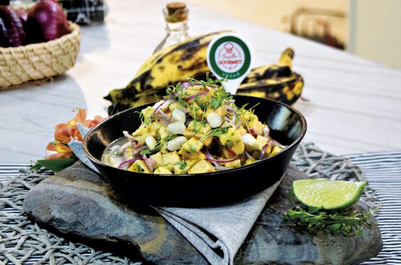 Ceviche de banana da terra