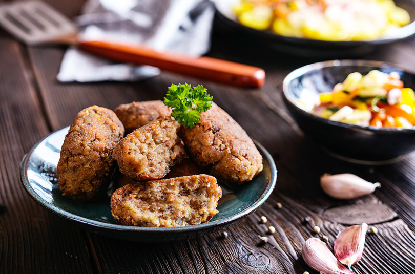 Croquete de feijão