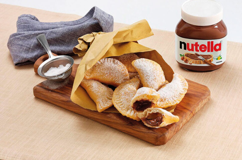 pastel de nutella