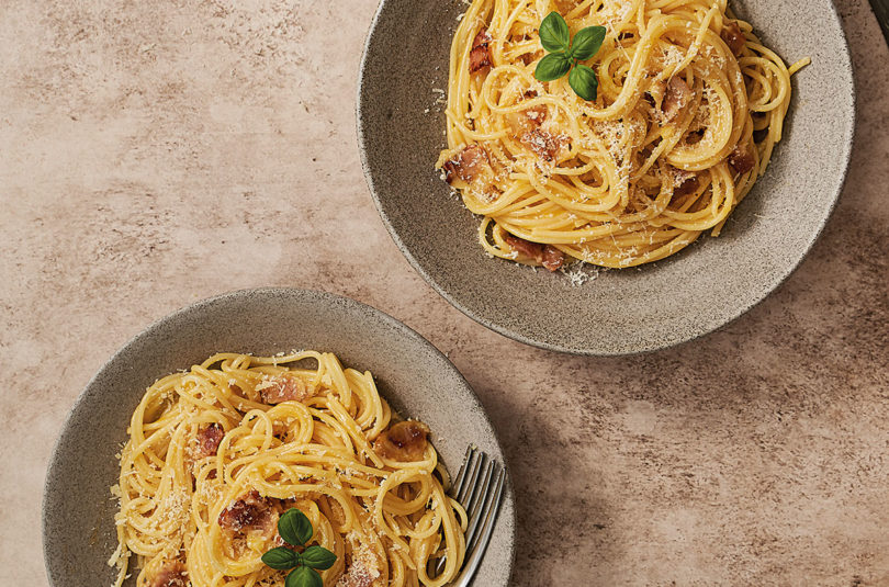 Espaguete à carbonara